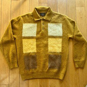 Beams Plus Jacquard Knit Polo